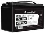 Green Cell GC-AGM12V90AH-J Bleiakku Blei-Vlies (AGM) 90 Ah 12 V 1 St.