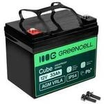 Green Cell GC-AGM12V33AH-J Bleiakku Blei-Vlies (AGM) 33 Ah 12 V 1 St.