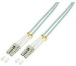 LogiLink FP3LC50 Glasfaser LWL Anschlusskabel 50.00 m T&uuml;rkis [1x LC-Stecker -...