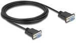 Delock Seriell Anschlusskabel [1x D-SUB-Buchse 9pol. - 1x D-SUB-Buchse 9pol.] 3...