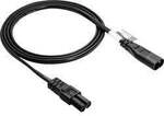 Akyga Strom Anschlusskabel 1.5 m Schwarz AK-RD-08A