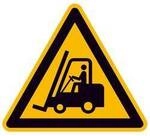 SAFETYMARKING Warnschild Flurf&ouml;rderfahrzeuge Aluminium 315 mm ISO 7010 1 St.