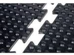 COBA Europe BF010001 BUBBLEMAT Gummimatte (L x B x H) 900 x 600 x 14 mm Schwarz