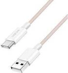 LogiLink USB-C&reg; Kabel USB 2.0 USB-A Stecker, USB-C&reg; Stecker 0.5 m Rosa...