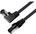 BKL Electronic 144030 RJ45 Patchkabel CAT 8.1 S/FTP 1.5 m Schwarz Halogenfrei 1...