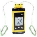 Greisinger G1202-GTF300 2-Kanal Alarmthermometer -65 - +1200 &deg;C F&uuml;hler-Typ K