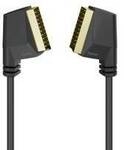 hama 00205082 Scart-Verbindungskabel, Stecker - Stecker, vergoldet, 1,5 m