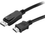 VALUE DisplayPort Kabel DP - HDTV, ST/ST, schwarz, 10 m 11.99.5784