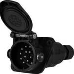 SecoR&uuml;t ES061 Anh&auml;nger-Steckdose [Klemmen - Stecker 15polig]