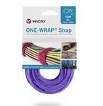 VELCRO&reg; One Wrap&reg; Strap 13mm x 200mm, 25 St&uuml;ck, violett VEL-OW64307