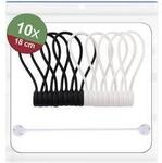 Quadrios 25CA577 25CA577 Magnet-Kabelbinder 182 mm Schwarz, Wei&szlig;...