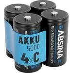 Absina Baby (C)-Akku NiMH 4500 1.2 V 4 St. 401031-4