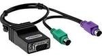 TrendNet TK-CAT5P PS/2 Adapter [2x PS/2-Stecker - 1x VGA-Stecker, RJ45-Buchse 8p8c]
