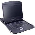 VALUE 19-Zoll-KVM-Switch, 8-Port, 43 cm (17) TFT (4:3), VGA, USB, FR-Layout