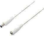BKL Electronic 072098 Niedervolt-Verl&auml;ngerungskabel Niedervolt-Stecker -