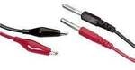 Monacor CC-313 Messleitung Bananenstecker 100 cm Rot, Schwarz 1 Paar 0070050