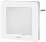 LogiLink LED013 LED013 LED-Nachtlicht mit D&auml;mmerungssensor Quadratisch LED Warmwei&szlig;