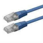 ROLINE Patchkabel Cat.6 (Class E), UTP, PoE, blau, 1 m 21.51.1534