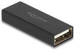 Delock USB 2.0 Adapter [1x USB 2.0 Buchse A - 1x USB 2.0 Buchse A] 65106 0 mm...