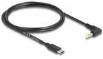 Delock USB-Ladekabel USB-C&reg; Stecker, DC Stecker 4,0 mm 1.50 m Schwarz...