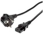 ROLINE GREEN Netzkabel, gerade IEC-Buchse, schwarz, 1,8 m 19.44.1001