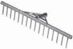 Siena Garden 173200-GA Rechen Arbeitsbreite 62 cm ohne Stiel