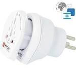 Skross 1.500216-E Reiseadapter CO W to ISR
