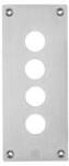 Schneider Electric XAPE304 XAPE304 Abdeckplatte 4 Einbaustellen 1 St.
