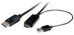 ROLINE HDMI-Kabel UltraHDTV - DisplayPort, ST/ST, schwarz, 3 m 11.04.5993
