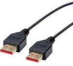 ROLINE DisplayPort Kabel, v1.4, DP ST - ST, SLIM, schwarz, 1 m 11.04.5960