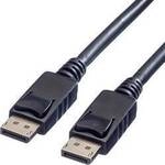 VALUE DisplayPort Kabel, DP ST - ST, LSOH, schwarz, 1,5 m 11.99.5767