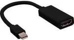 VALUE Mini DisplayPort - HDMI Adapter, Mini DP ST - HDMI BU 12.99.3130