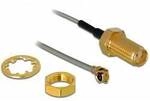 Delock WLAN-Antennen Anschlusskabel [1x SMA-Buchse - 1x IPEX-Stecker] 1 m...