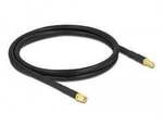 Delock WLAN-Antennen Anschlusskabel [1x SMA-Stecker - 1x SMA-Buchse] 0.9 m...
