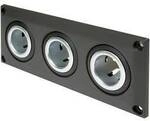 ProCar Einbausteckdose mit 3 Powersteckdosen Belastbarkeit Strom max.=20 A 12...