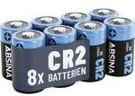 Absina Spezial-Batterie CR2 Lithium 800 3 V 8 St. 401036-8