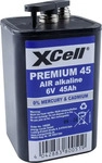 XCELL 148266, XCell Premium 45 Spezial-Batterie 4R25 Federkontakt Zink-Luft 6 V 45000