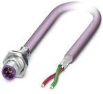 Phoenix Contact 1437504 Sensor-/Aktor-Einbausteckverbinder M12 Stecker, Einbau...