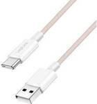 LogiLink USB-C&reg; Kabel USB 2.0 USB-A Stecker, USB-C&reg; Stecker 1 m Rosa Geschirmt