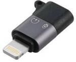MicroConnect USB-C Lightning Adapter, Silver MC-USBCLIGHT