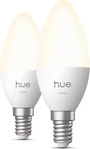 Philips Hue LED-Leuchtmittel (2er-Set) 8721103099662 EEK: E (A - G) 2er-Pack E14 0.2