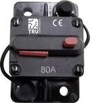TRU COMPONENTS TC-13596596 Sicherungsautomat 80 A Schwarz 1 St.
