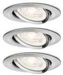 Paulmann 92272 Nova LED-Einbauleuchte LED GU10 4.9 W Eisen (geb&uuml;rstet)