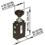 IMI NORGREN Mechanischbet&auml;tigtes Pneumatik-Ventil 03040402 Geh&auml;usematerial
