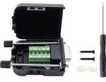 TRU COMPONENTS T190C4089 D-SUB Einbaubuchse Polzahl: 9 Schrauben 1 St.