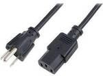 LogiLink Strom Anschlusskabel [1x NEMA 5-15 Stecker - 1x Kaltger&auml;te-Stecker C13]