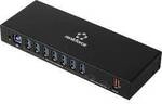 Renkforce RF-7403762 USB-Hub 10 Port USB-A, USB-C&reg; USB 3.2 Gen1 5 GBit/s f&uuml;r