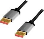 LogiLink DisplayPort AV Anschlusskabel [1x DisplayPort - 1x DisplayPort] 2 m