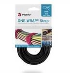 VELCRO&reg; One Wrap&reg; Strap 13mm x 200mm, 25 St&uuml;ck, schwarz VEL-OW64301