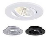 Paulmann 94944 Viona LED-Einbauleuchte LED LED fest eingebaut 6 W Schwarz...